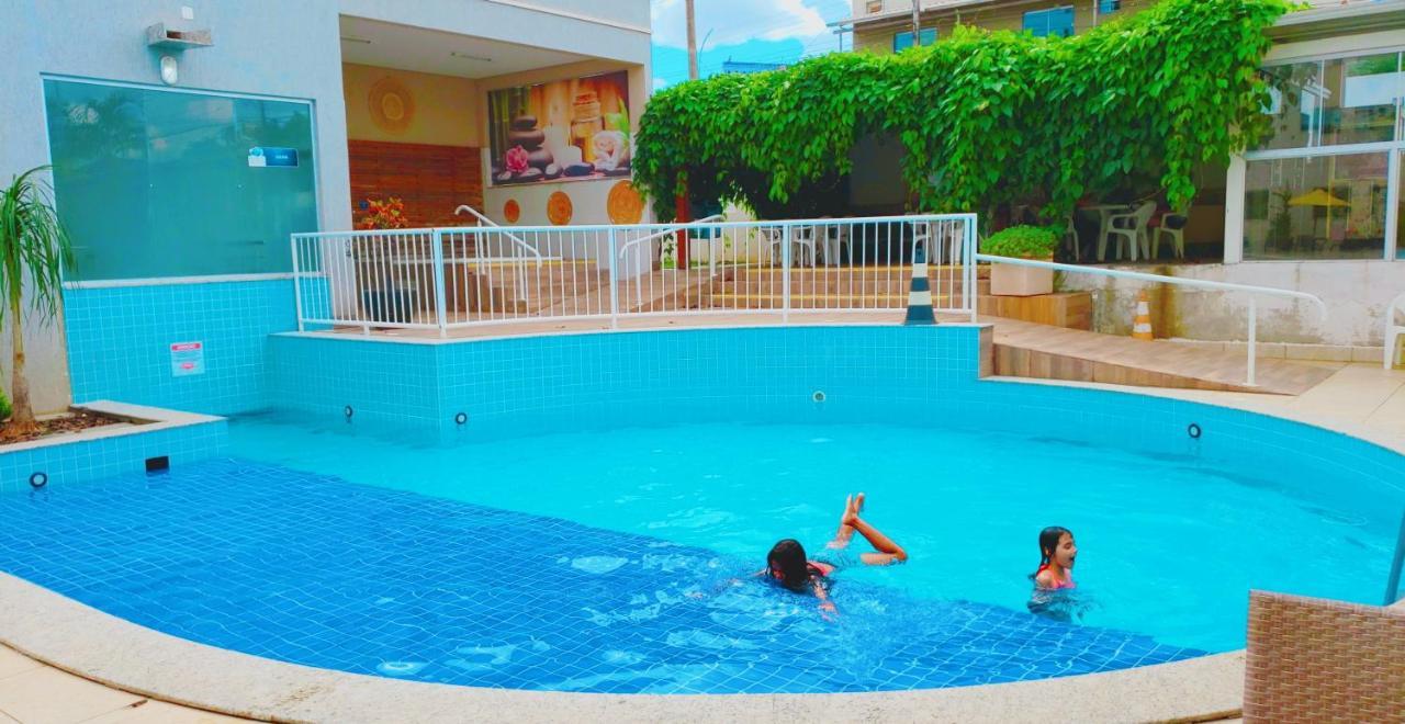 קאלדס נובאס Hotel Encontro Das Aguas Thermas Resort Com Cafe Da Manha Incluso מראה חיצוני תמונה